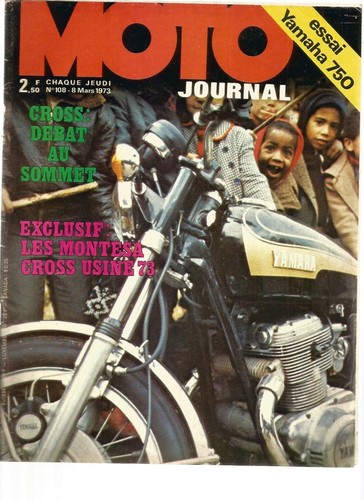 Moto journal 108 yam 750 - journal, /
