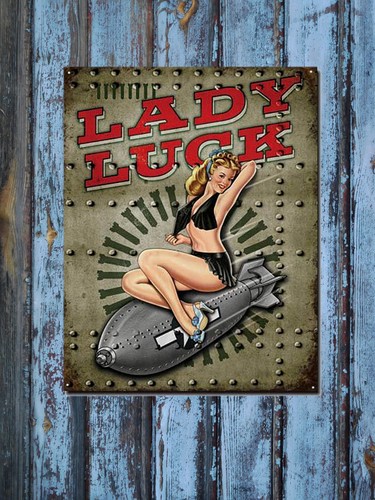 Insegna pinup 40 cm - pinup, x