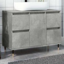 Armadietto da Bagno Grigio