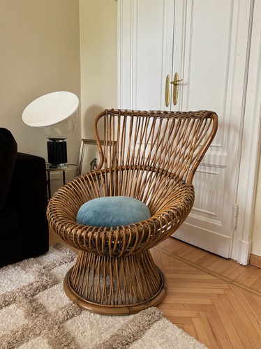 Poltrona bonacina design anni - poltrona,
