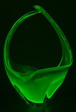 Cesto In Vetro Con Manico