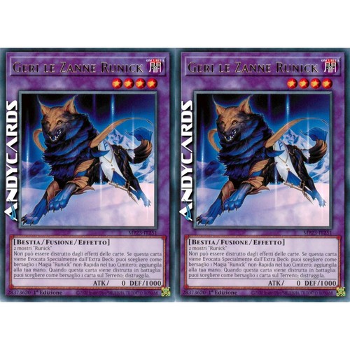 Geri zanne runick - 2x, (geri