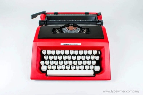 Olivetti lettera red - olivetti,