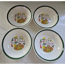Set 4 ciotole pasta spaghetti