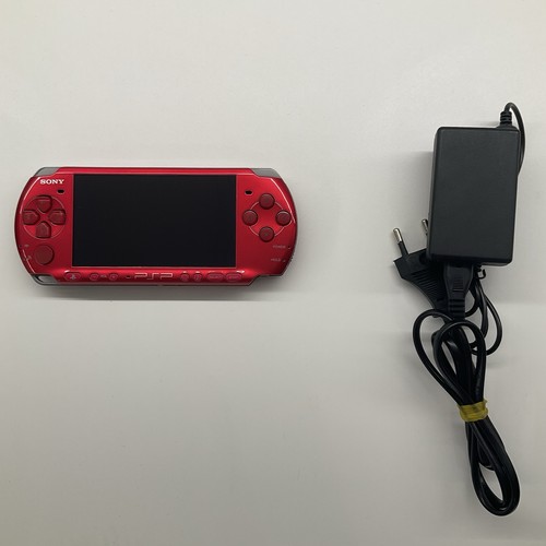 Console psp 3004 radiant red - console,