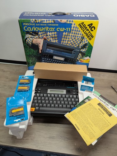 Casio casiowriter 11 - casio,