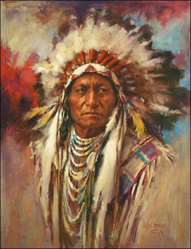 Photo sitting bull - photo, de
