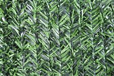 Arelle Sempreverdi Frangivista Siepe Sintetica Aghi di Abete m 1x3 1,5x3