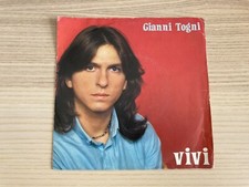 Gianni Togni _ Vivi / Quella Volta che ho Bevuto _ Vinile 45giri 7" _ 1982 CGD