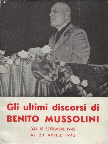 Gli ultimi discorsi benito - ultimi,