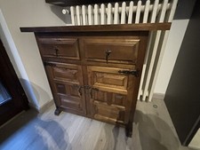 Armadietto in Legno Massello Stile Rustico