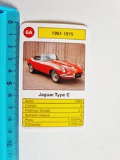 JAGUAR TYPE E CARD RARE CARTE