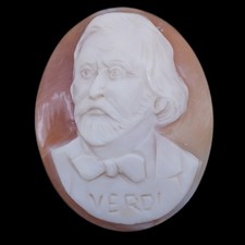 Cammeo giuseppe verdi - cammeo,