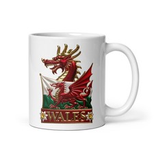Tazza drago galles classico - drago,