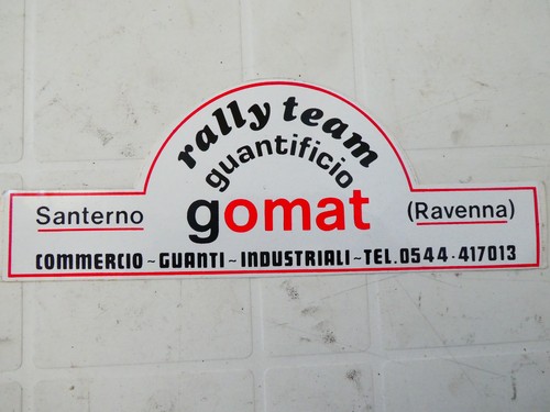 Adesivo vintage sticker - sticker, rally