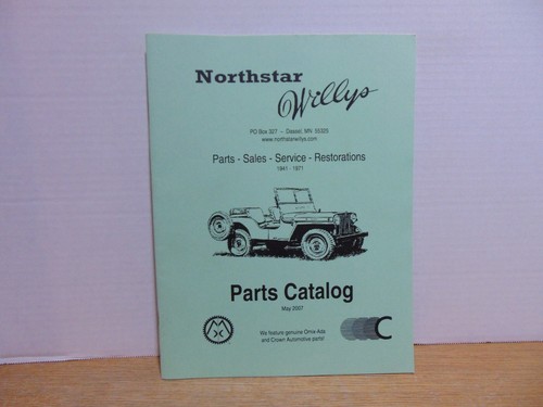 Northstar willys parts catalog - northstar,