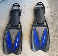 Pinne da sub Scubapro Jet sport blu/nero XL - Mai usate (CAT01)