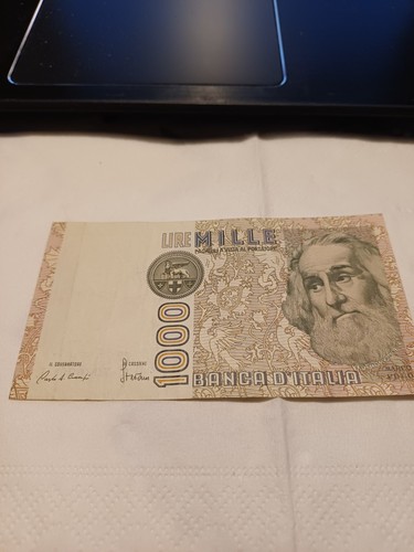 1000 lire cartamoneta marco - lire,