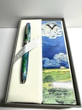 Penna stilografica Visconti Van Gogh campo di grano sotto nuvole di tuono con pennino fine