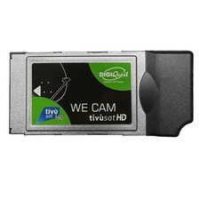 WeCAM SmarCam DIGIQuest CI+ per Tivusat TV Italia in HD/4K Tivu Sat MediaSET