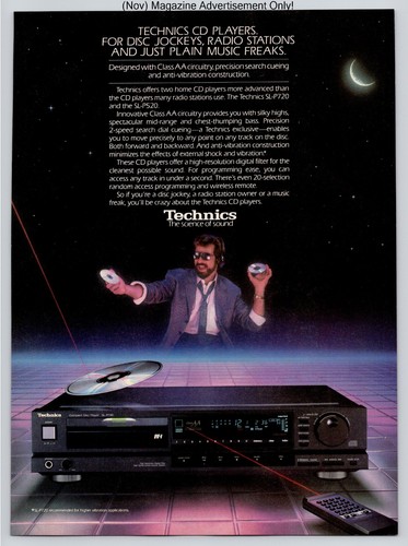 Technics lettore radio - technics, cd