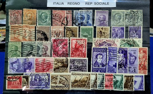 Collezione francobolli regno - collezione,