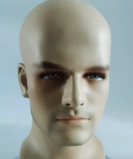 Busto testa manichino uomo in