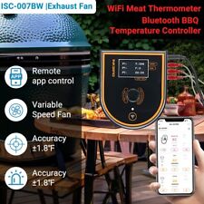 Inkbird BBQ Smoker Controller Meat Thermometer WiFi Bluetooth Exhaust Fan Grill