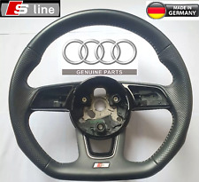 VOLANTE AUDI S-LINE A3 A4 A5 A1 S3 Q3 Q5 8W0419091DGJAH SPORTIVO FONDO PIATTO OE