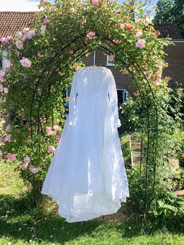 Abito sposa vintage anni 70 - da,