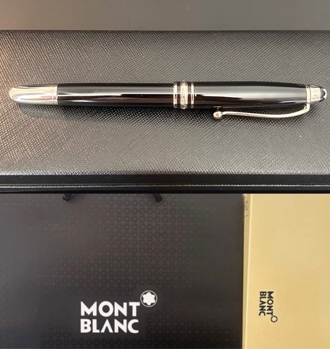 Montblanc black silver roller - black/silver,