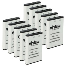 10x Batería para Yaesu VX3 1500mAh 3,7V