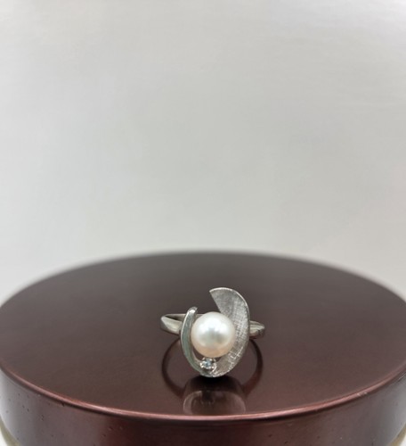 Anello vintage oro - oro, bianco