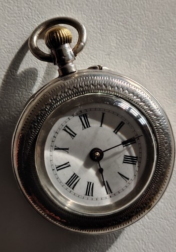 Elegante orologio argento 800 - orologio,
