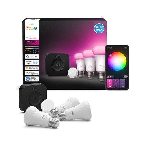 Philips hue starter kit con - hue,