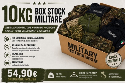 Box abbigliamento militare - abbigliamento,