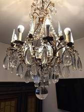 Lampadario antico ottocento - antico,