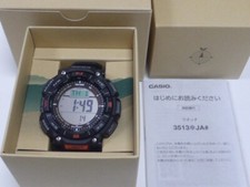 Orologio Uomo Digitale Casio Pro Trek PRG-340-1JF Nero Resistente Bussola Solare Outdoor