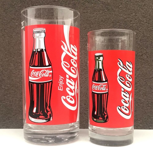 Coca cola set due bicchieri - due,