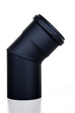 Curva aperta 45° tubo canna
