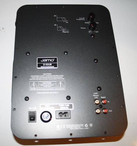 Jamo subwoofer sub amplifier - subwoofer,