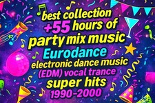 MegaMix 90-2000 Disco EDM Trance +55 ore - Tracce mixate per feste [28]