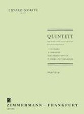 Quintett op.169  für Flöte, Oboe, Klarinette, Horn in F und Fagott Moritz, Edvar