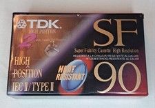 2 Cassettes Audio TDK SF 90