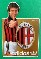 MILAN Calcio adesivo 10,5x15