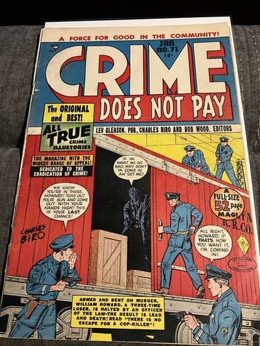 Crimine non paga fumetto - non,