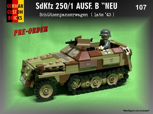 Lego sdkfz 250 - lego, b