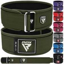 RDX Cintura Palestra Sollevamento Pesi 4” Fitness Posteriore