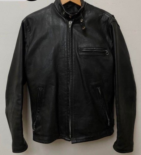 Giacca uomo schott pelle - pelle, di