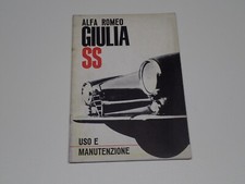 ALFA ROMEO GIULIA SS USO E